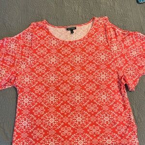 Cold shoulder top by Allison Brittany